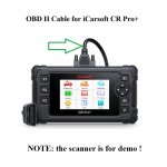 OBD2 Cable Diagnostic Cable for iCarSoft CR Pro+ Scanner